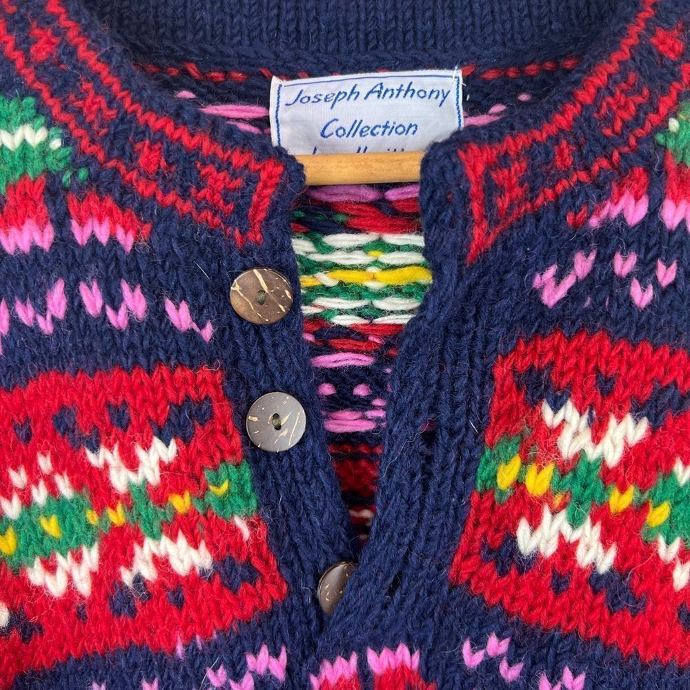 Joseph Anthony Collection Button Wool Pullover - image 2